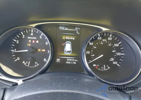 2016 Nissan Rogue Sv из США, поврежденный, VIN KNMAT2MTXGP595002